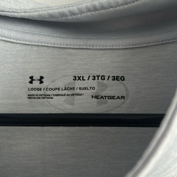 Under Armour Half Zip Performance Shirt Gray Size 3XL - Picture 3 of 5